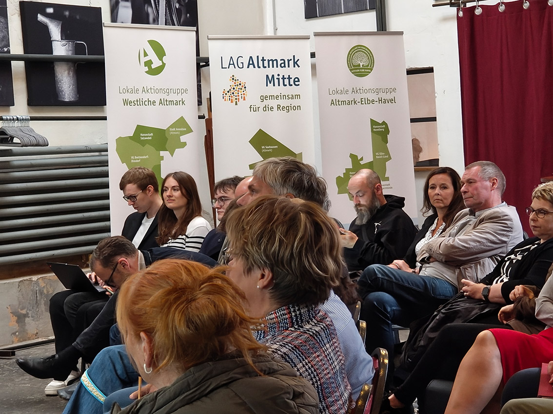 LAGn_Wokshop_1 Workshopteilnehmende beim Impulsvortrag